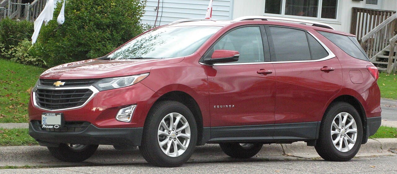 Chevrolet Equinox, representative photo