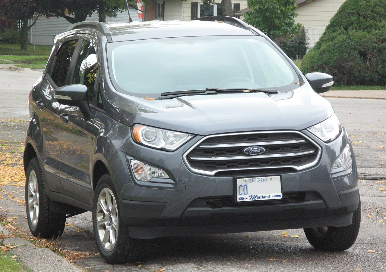 Ford EcoSport, representative photo