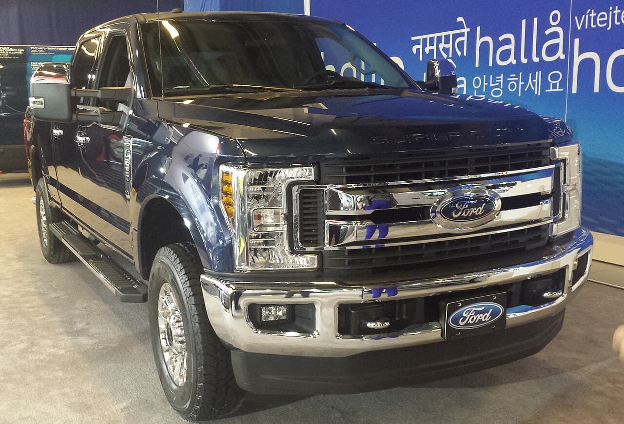 Ford F-250, representative photo