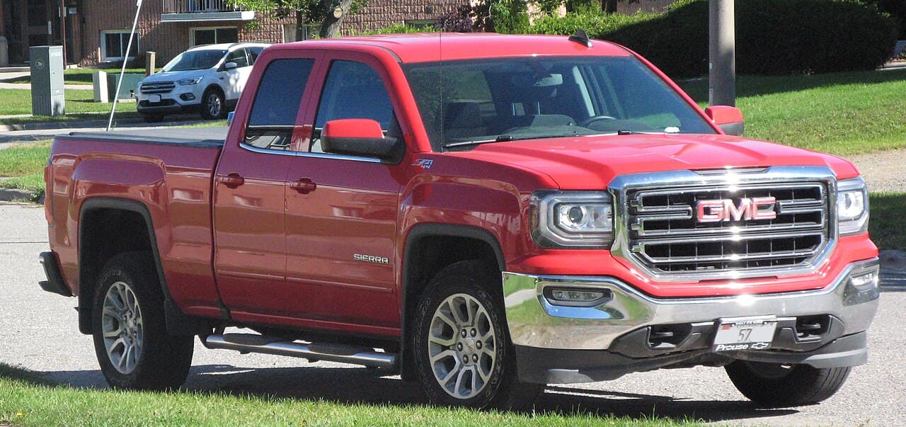 GMC Sierra, representative photo