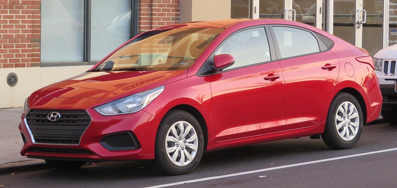 Hyundai Accent, representative photo