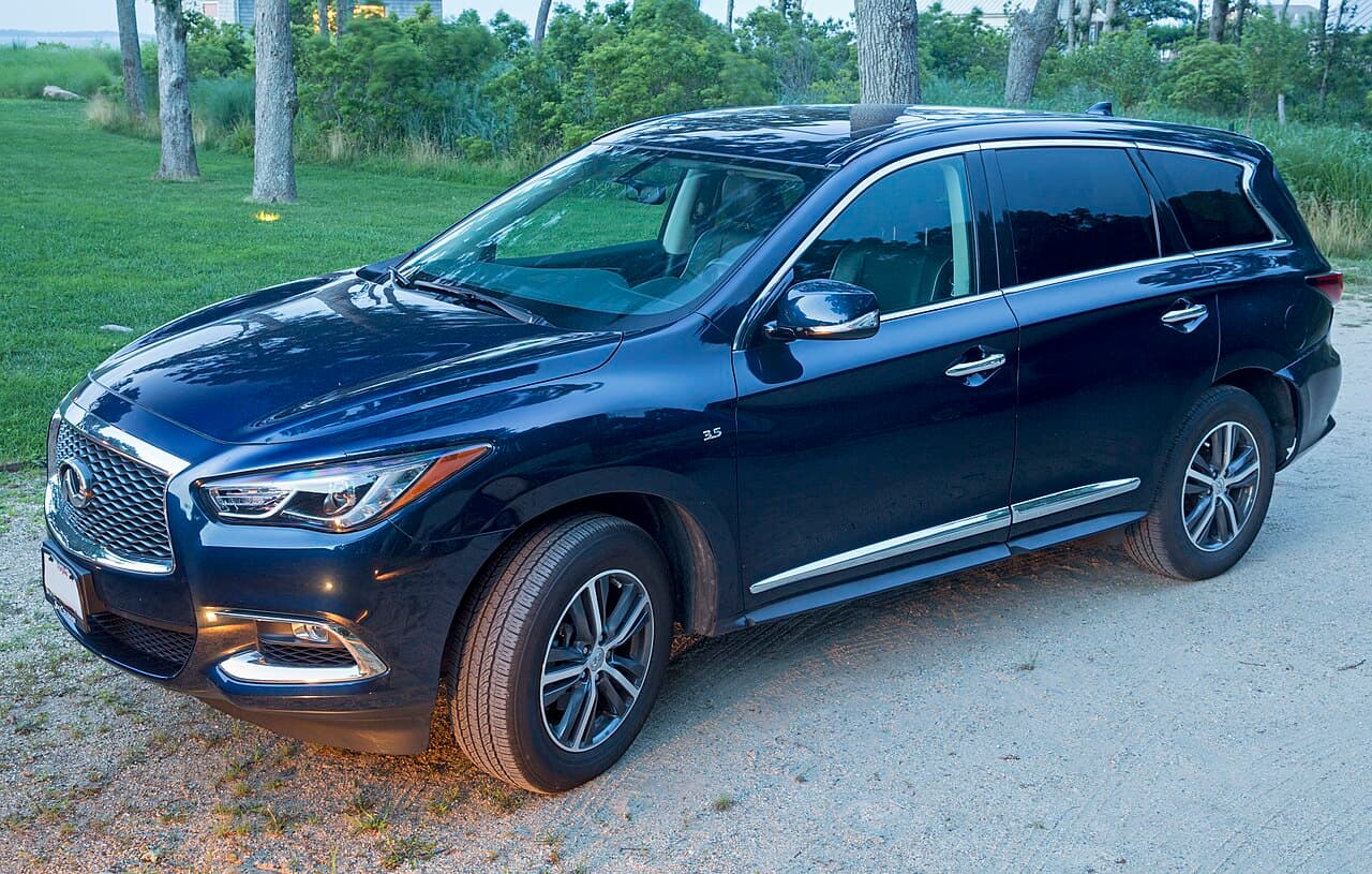 Infiniti QX60, representative photo