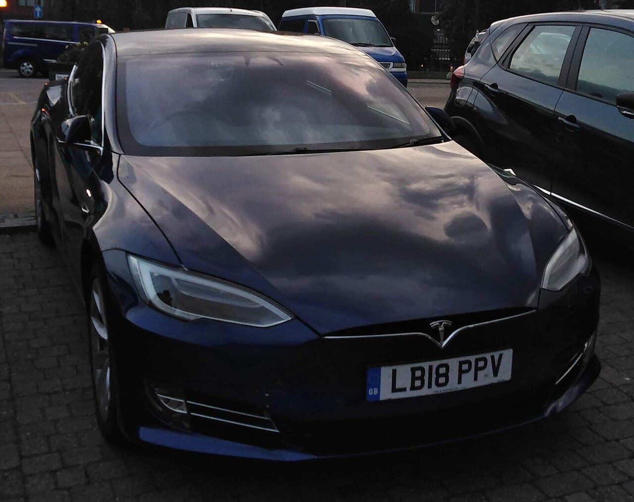 Tesla Model S, representative photo