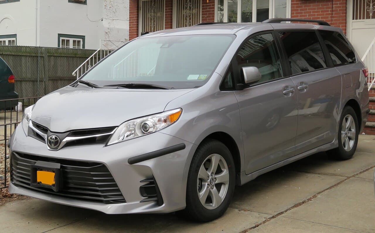 Toyota Sienna, representative photo
