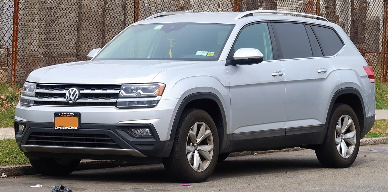 Volkswagen Atlas, representative photo