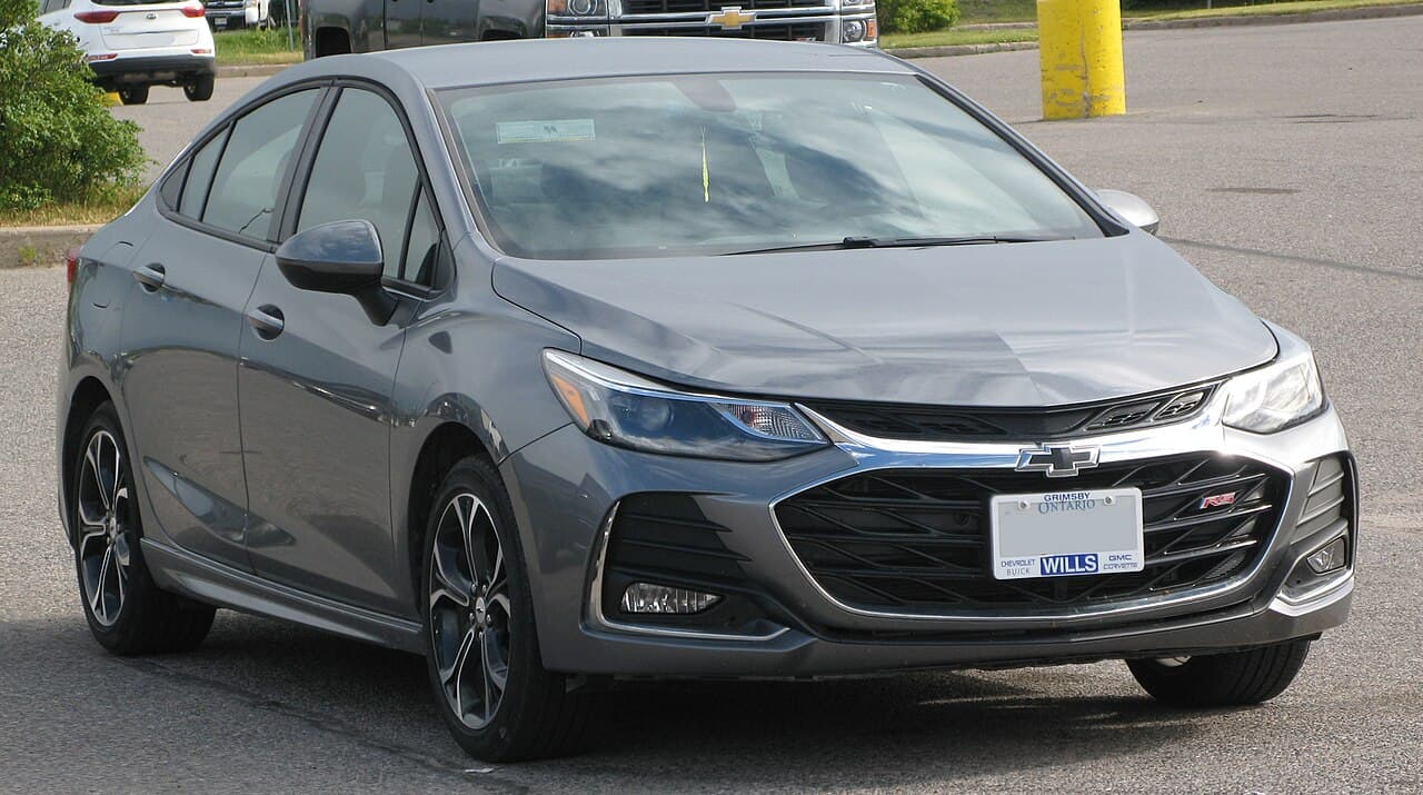 Chevrolet Cruze, representative photo