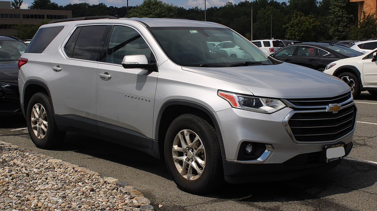 Chevrolet Traverse, representative photo