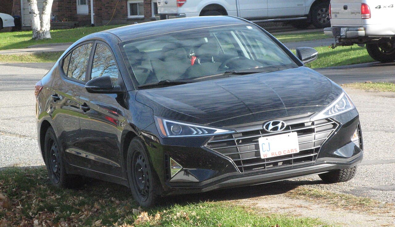Hyundai Elantra, representative photo