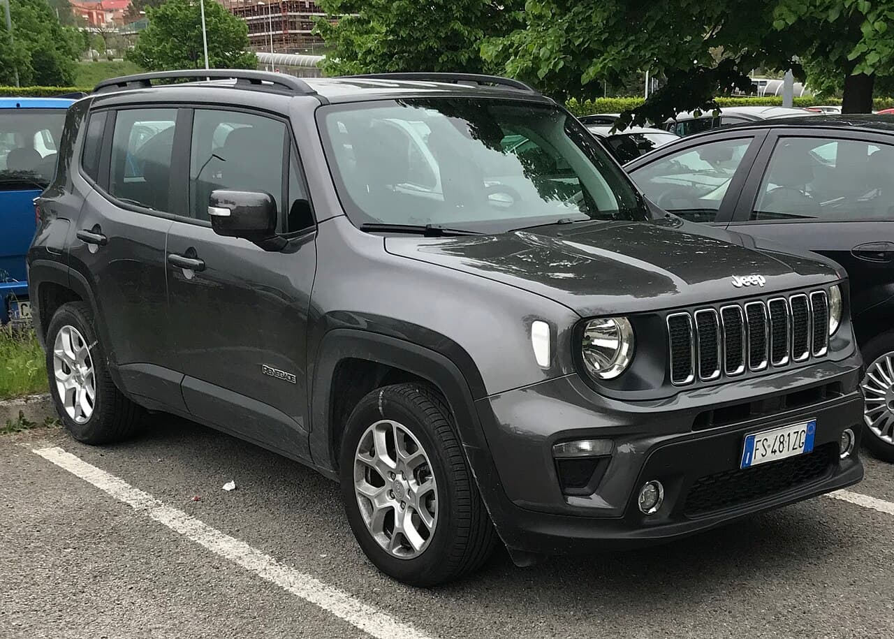 Jeep Renegade, representative photo