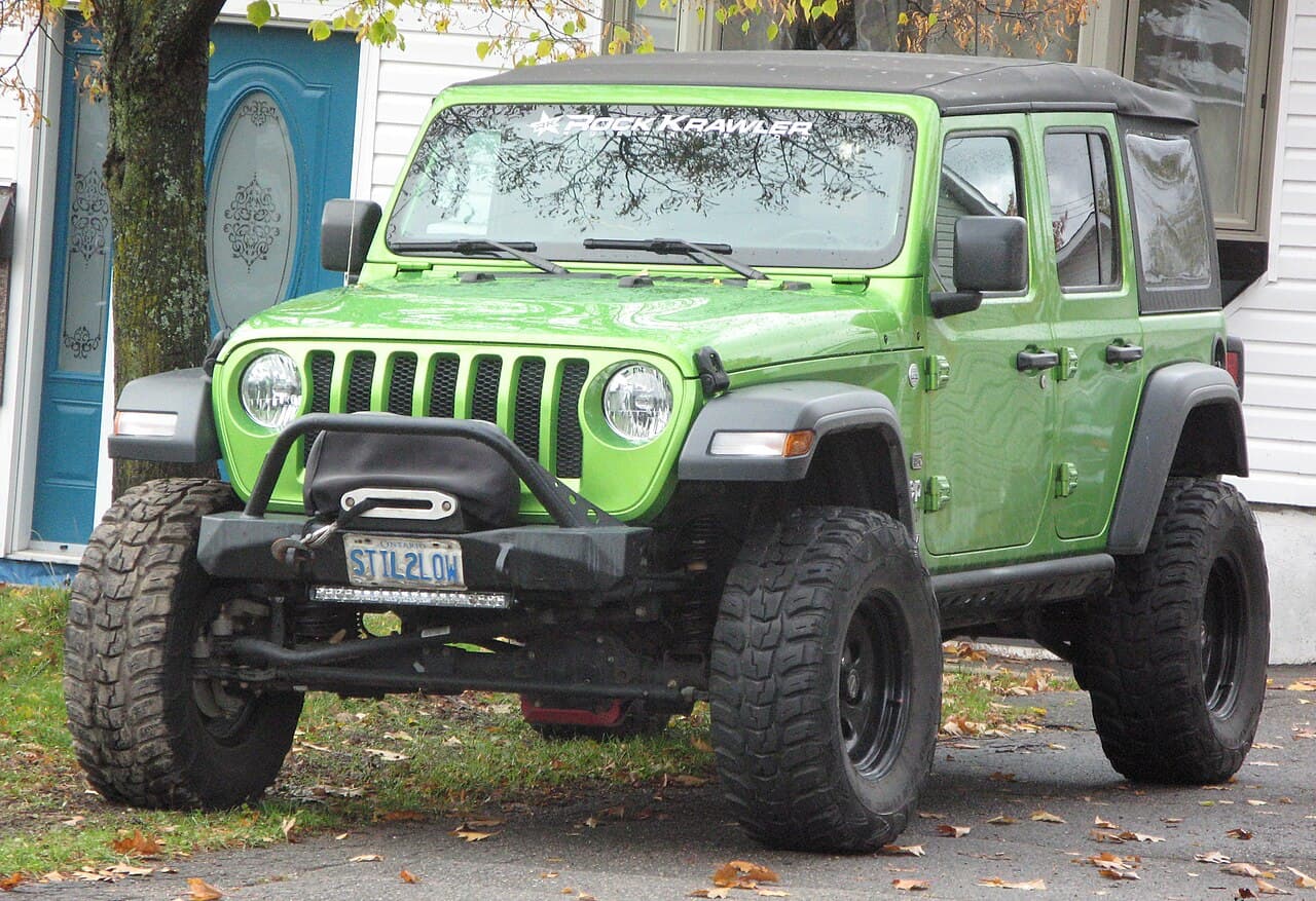 Jeep Wrangler, representative photo