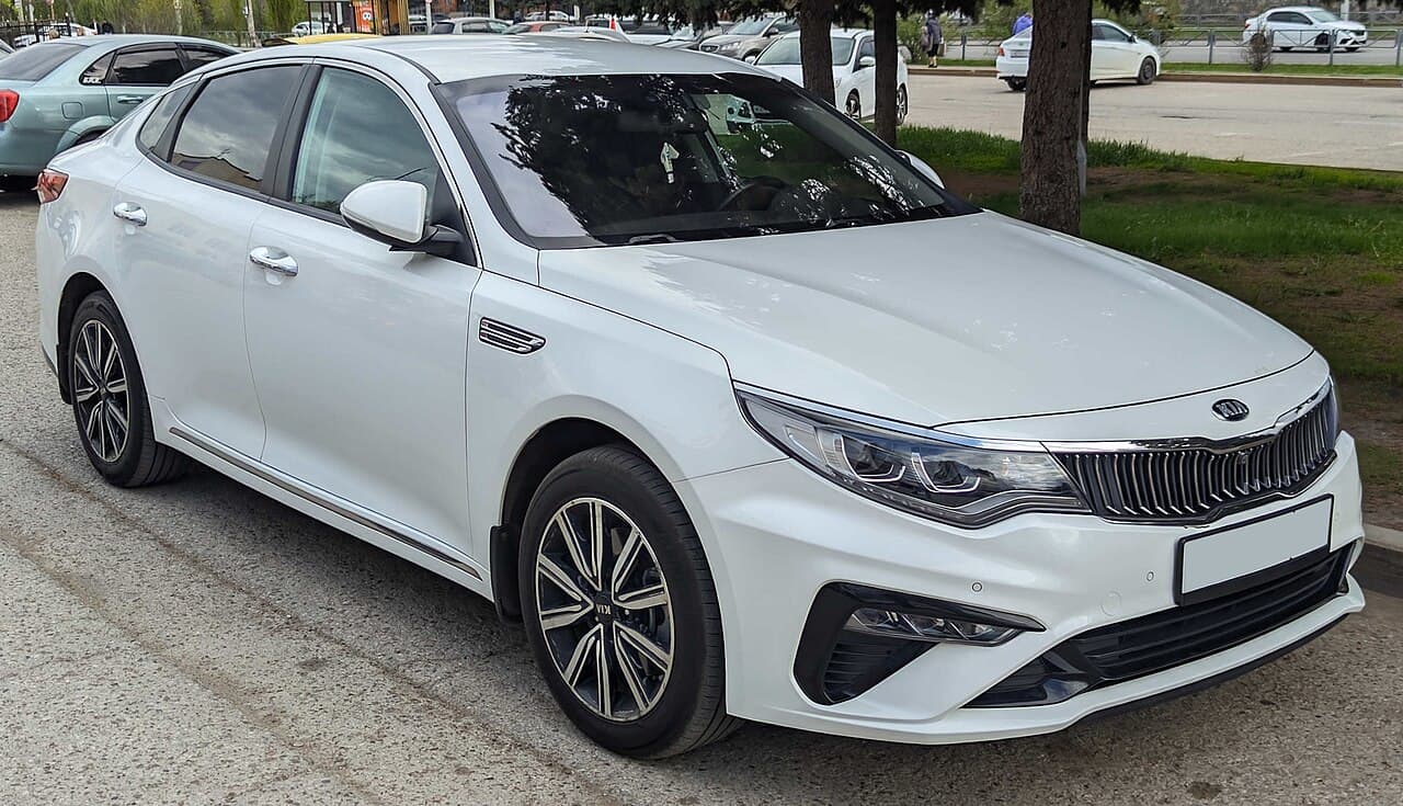 Kia Optima, representative photo