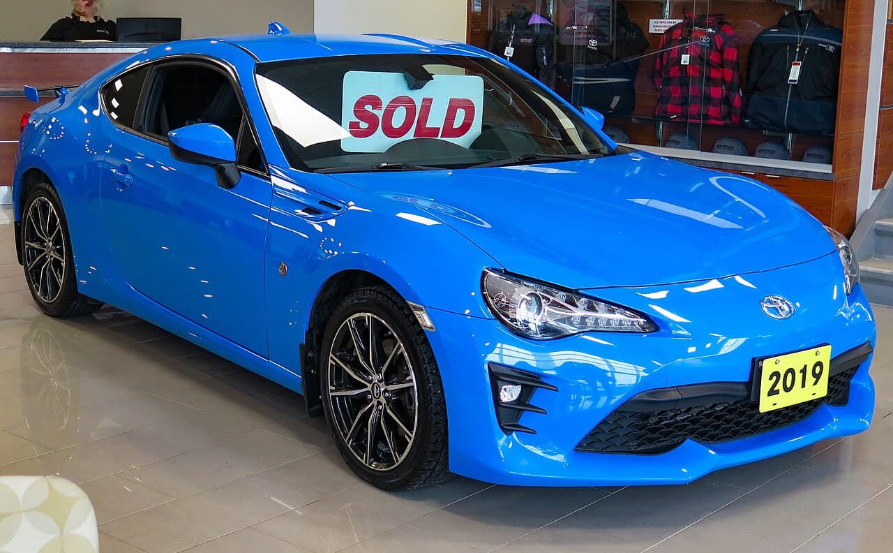 Toyota 86, representative photo