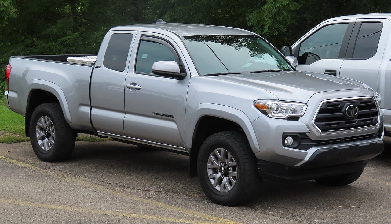 Toyota Tacoma, representative photo