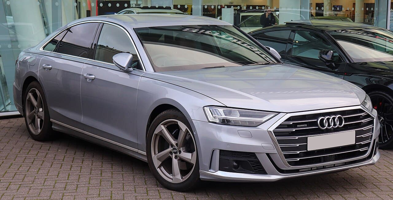 Audi A8, representative photo