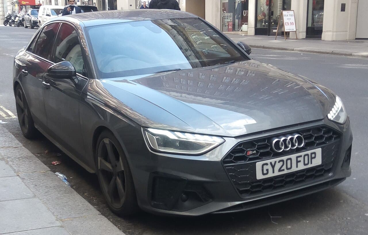 Audi S4, representative photo