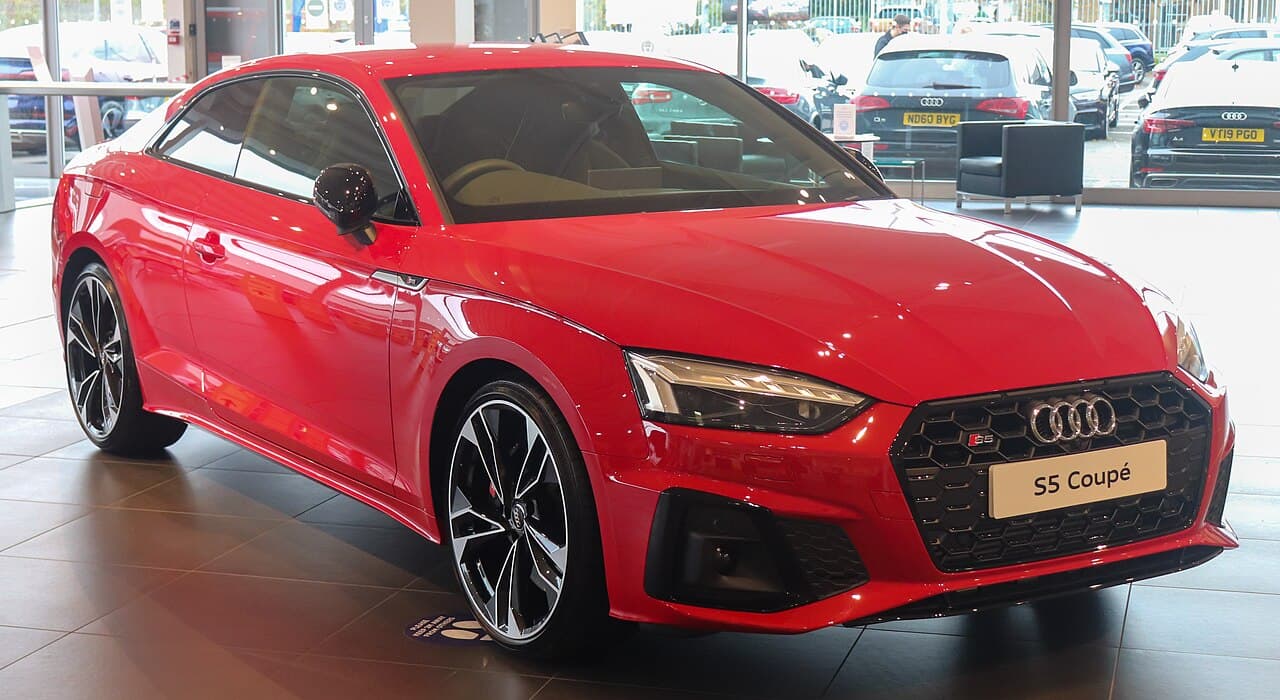 Audi S5, representative photo