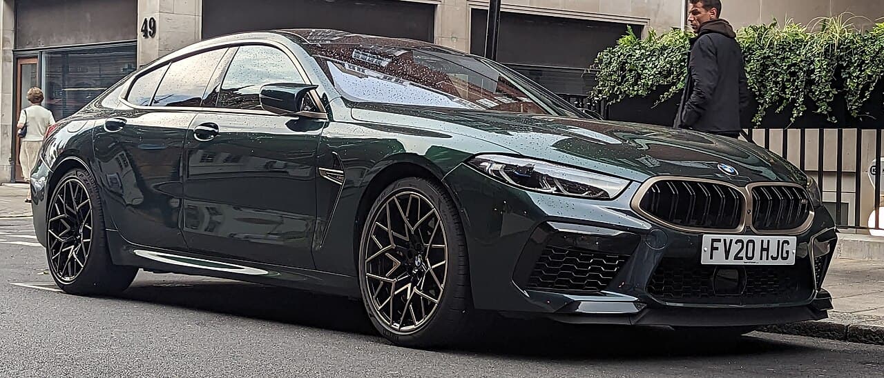 BMW M8, representative photo