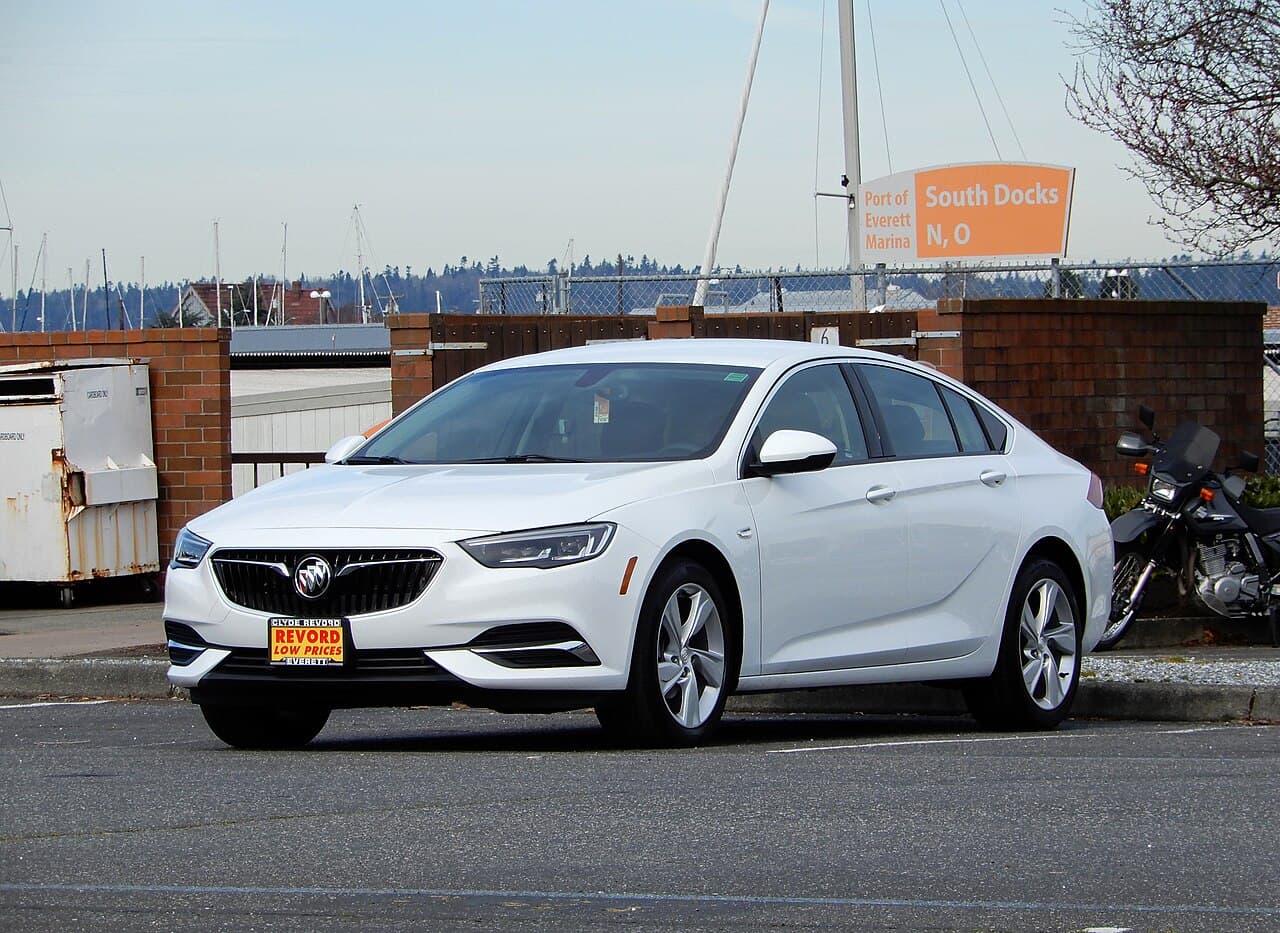 Buick Regal, representative photo