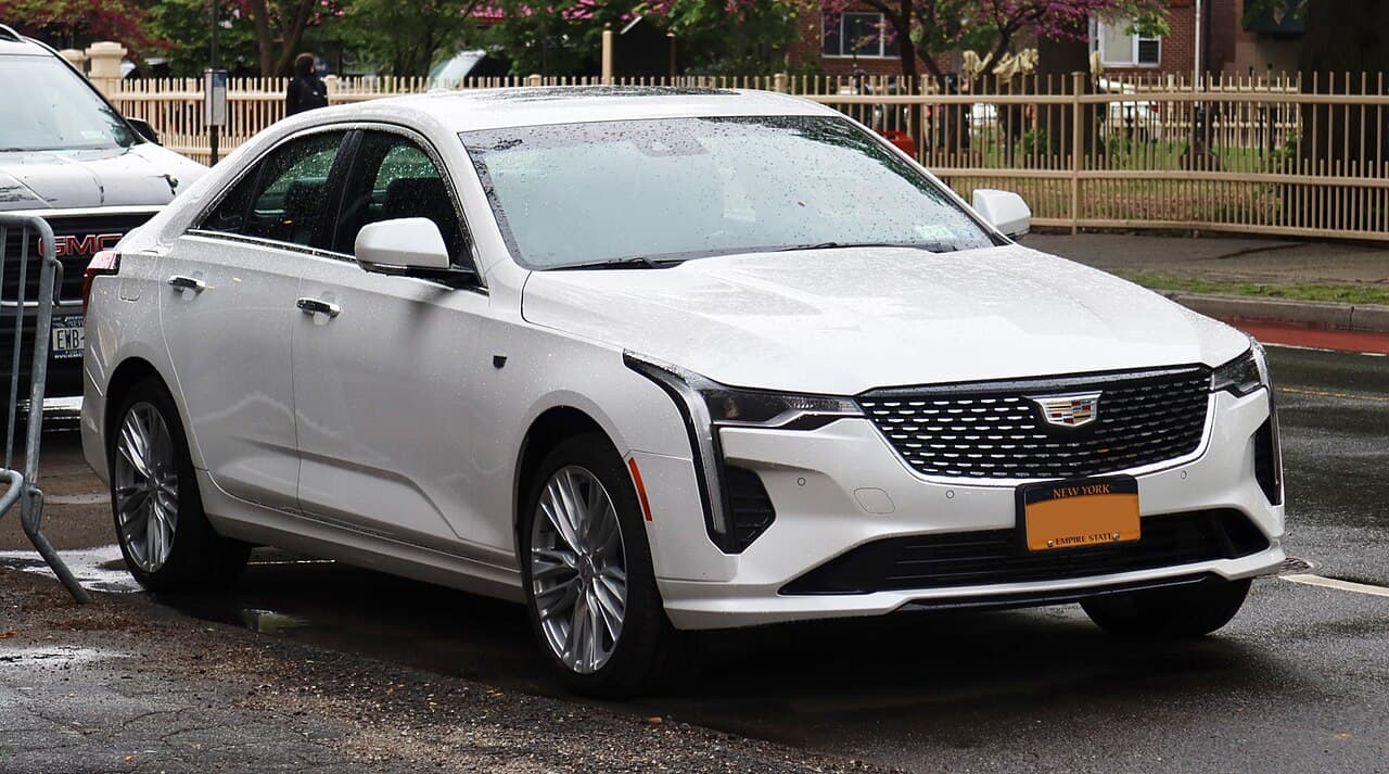Cadillac CT4, representative photo