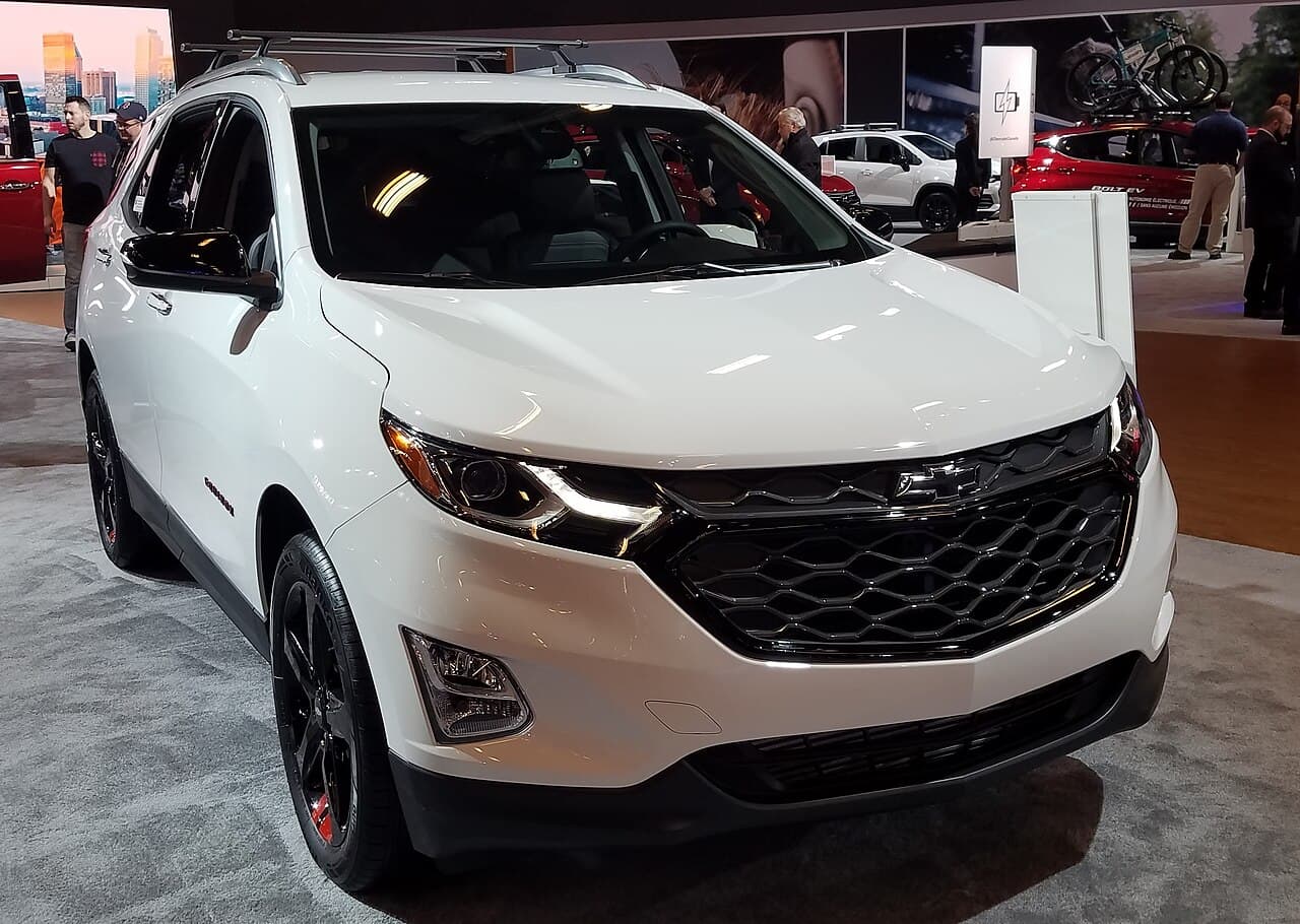 Chevrolet Equinox, representative photo
