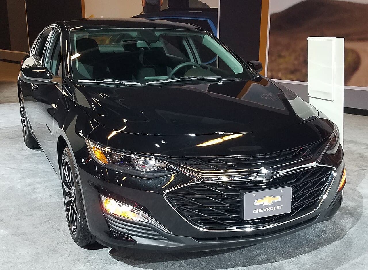 Chevrolet Malibu, representative photo