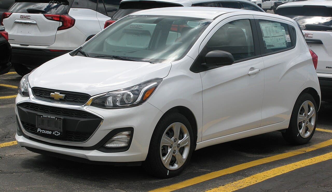 Chevrolet Spark, representative photo
