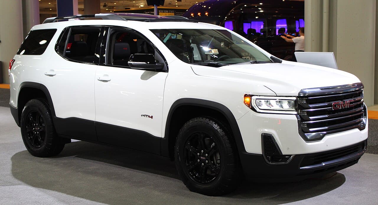 GMC Acadia, representative photo