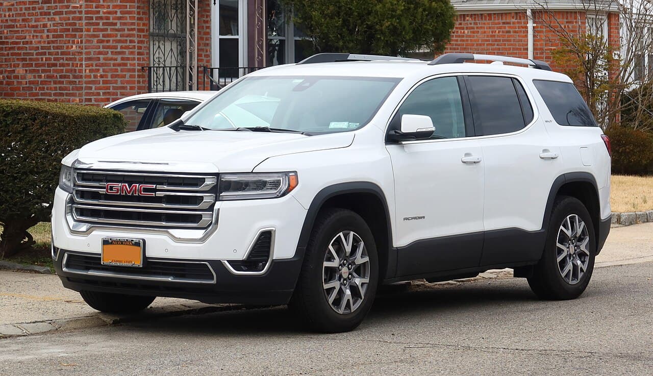 GMC Acadia, representative photo