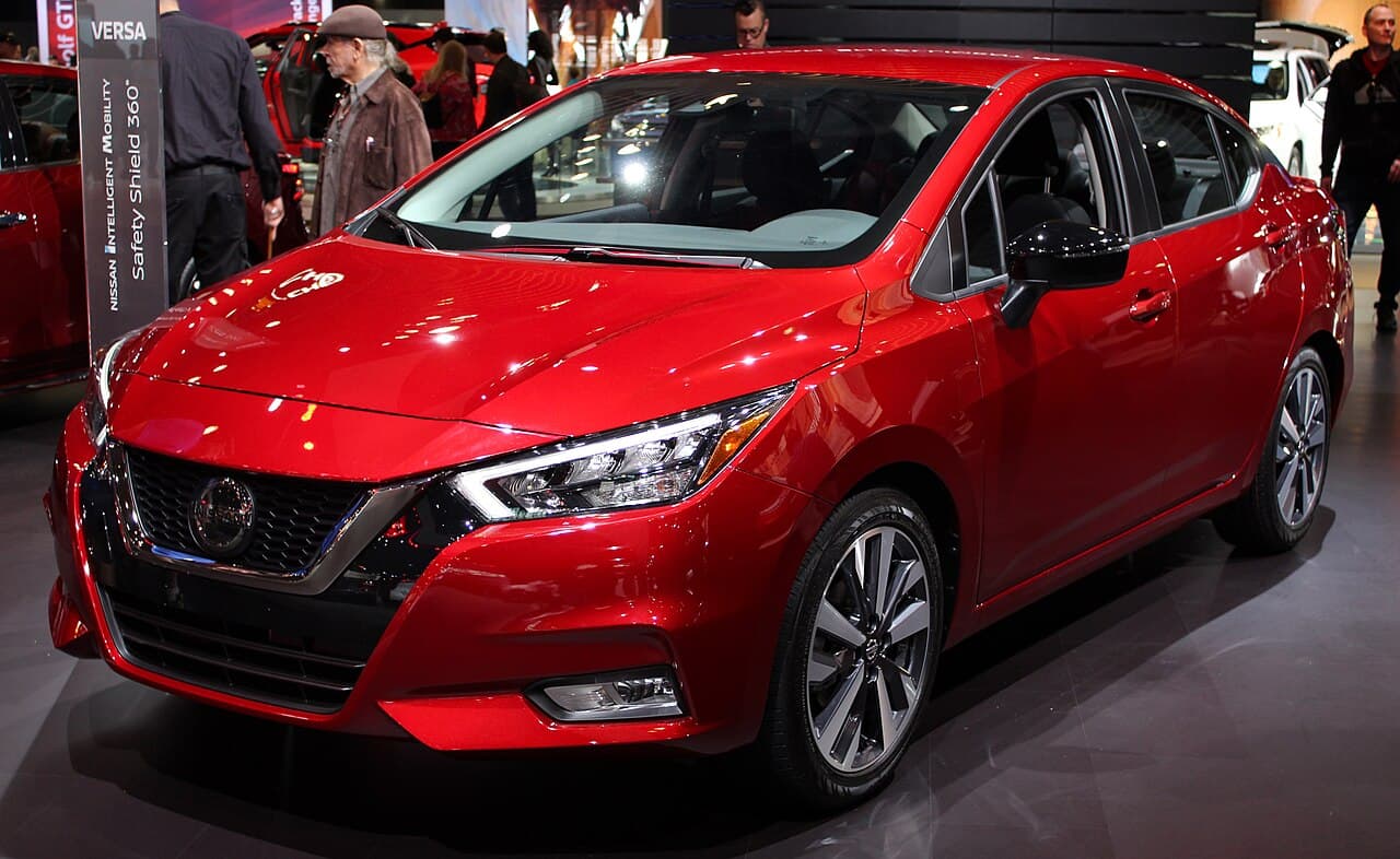 Nissan Versa, representative photo