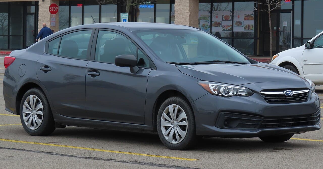Subaru Impreza, representative photo