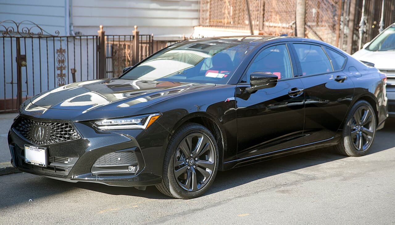 Acura TLX, representative photo