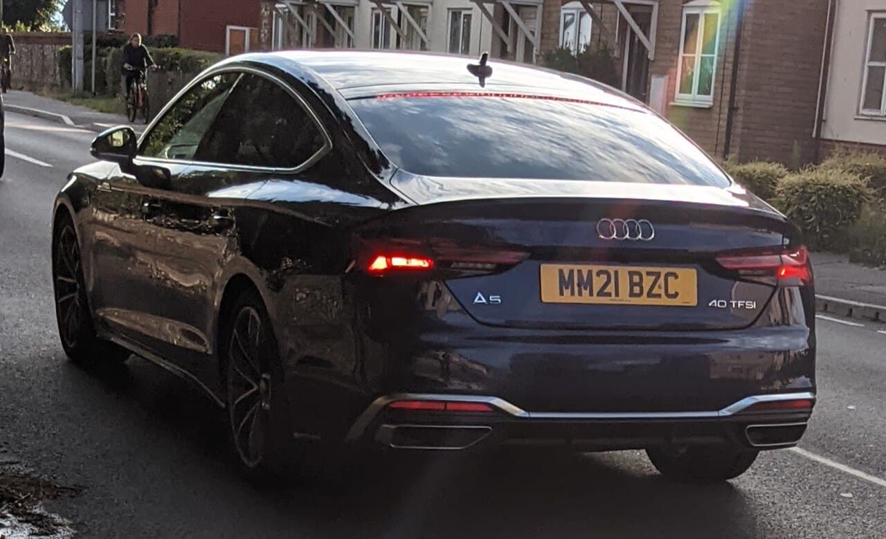 Audi A5, representative photo