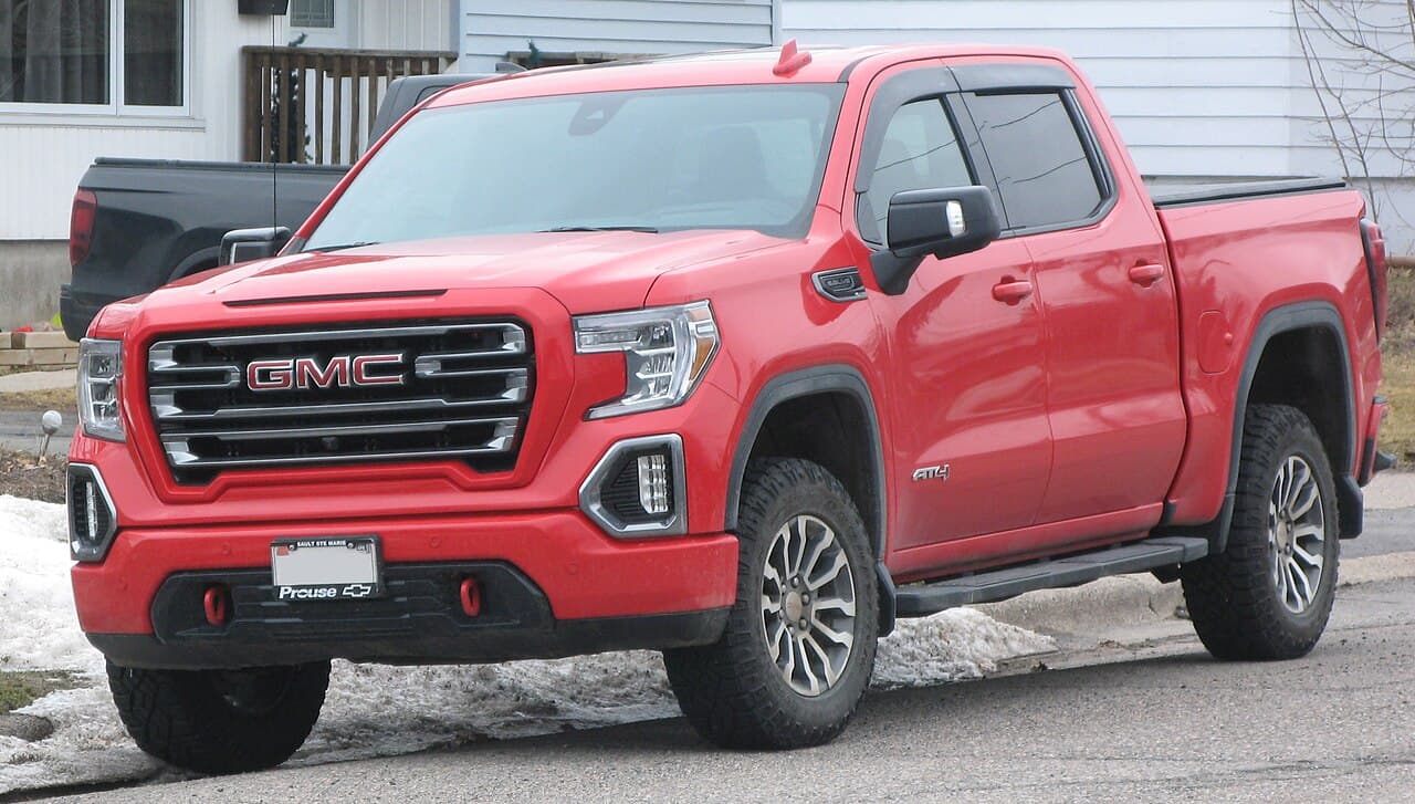GMC Sierra 1500, representative photo