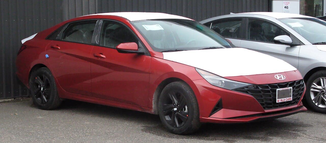Hyundai Elantra, representative photo