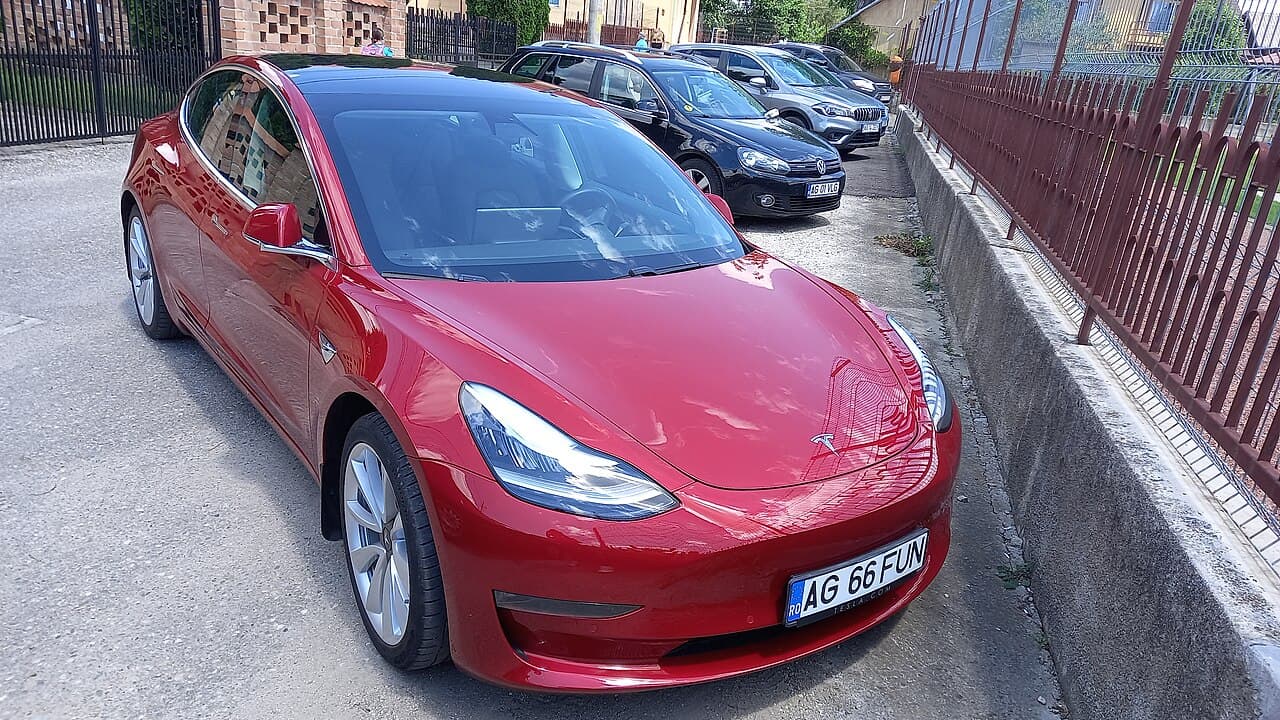 Tesla Model 3, representative photo