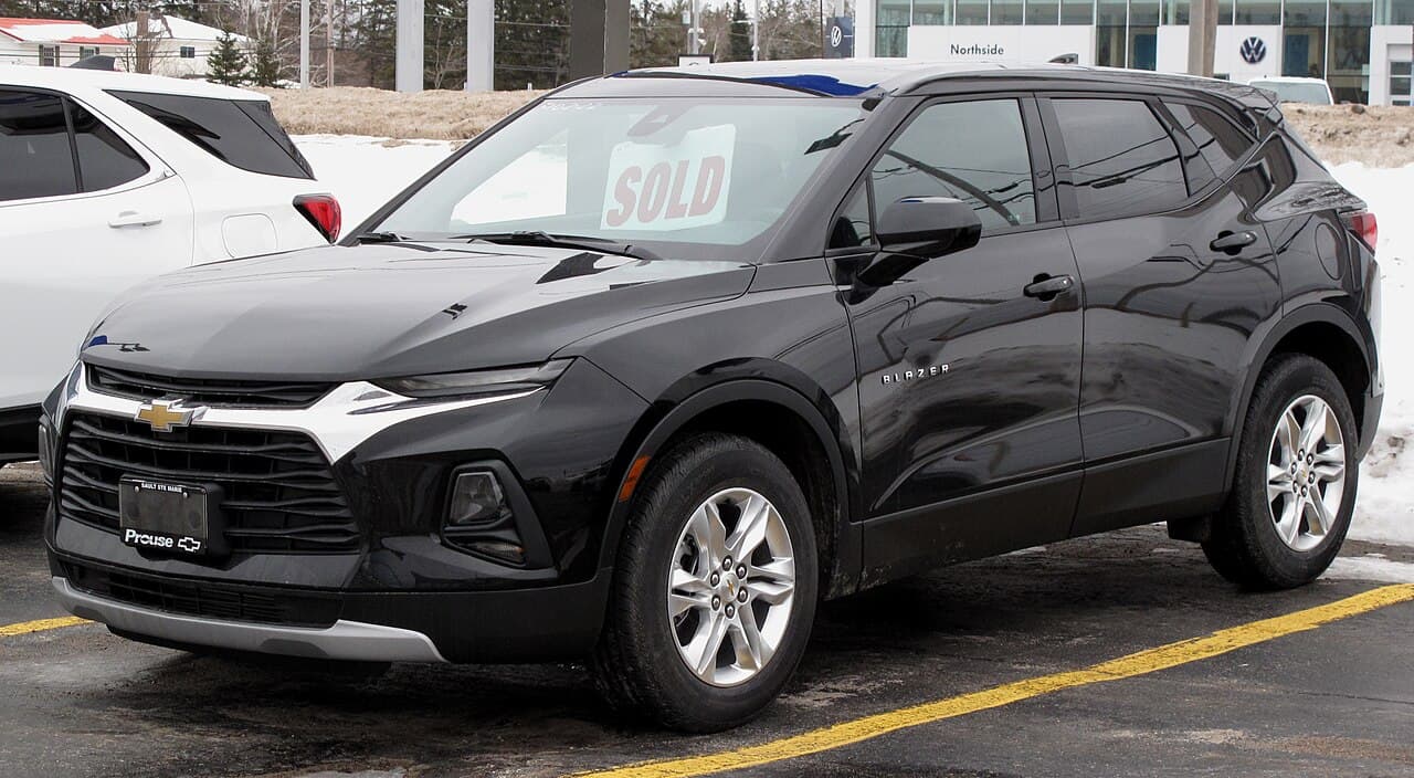 Chevrolet Blazer, representative photo