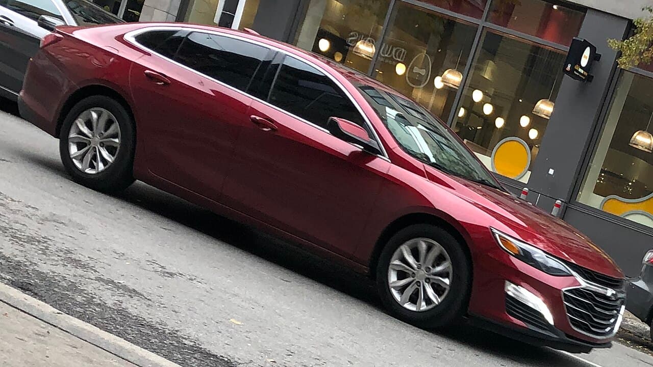 Chevrolet Malibu, representative photo