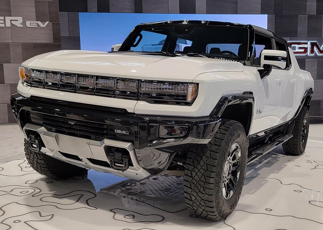 GMC Hummer EV, representative photo