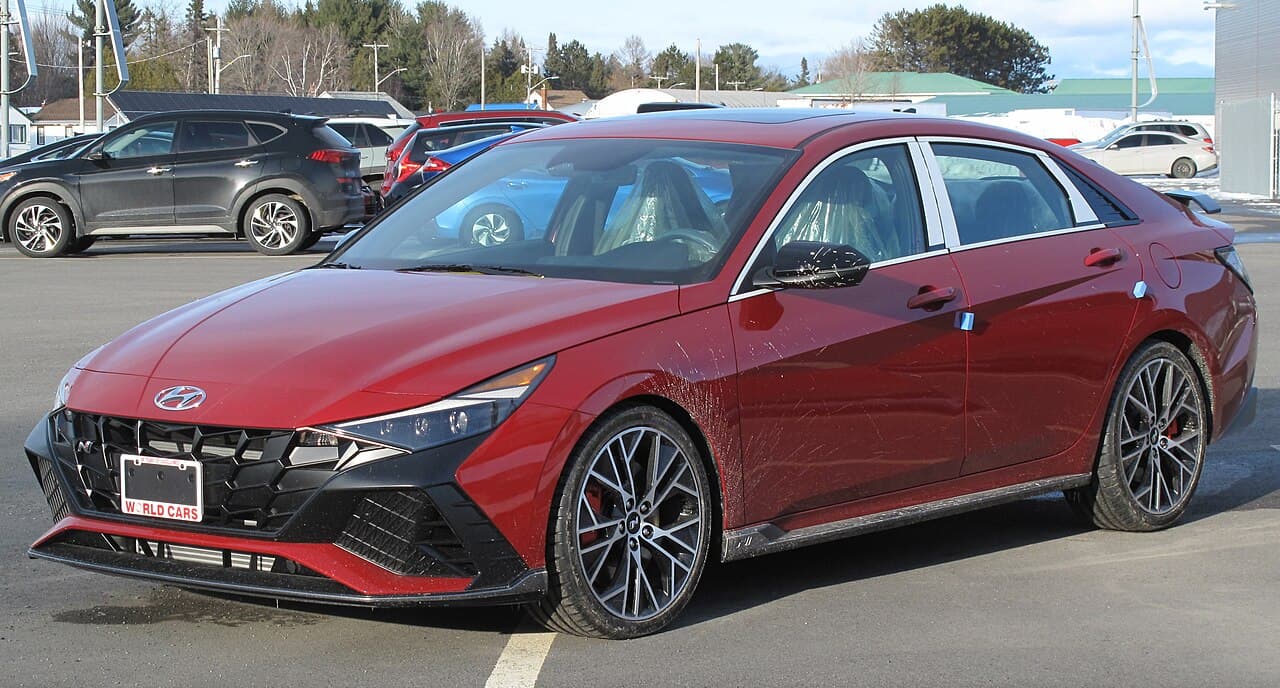 Hyundai Elantra, representative photo