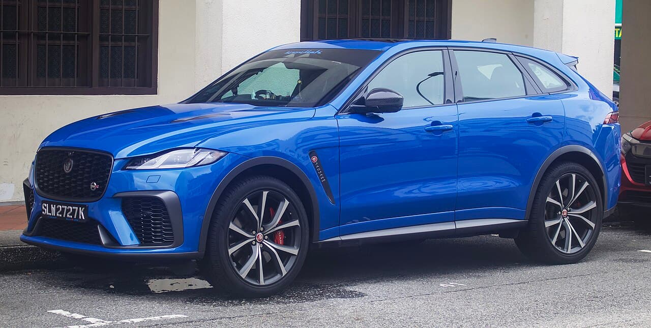 Jaguar F-Pace, representative photo