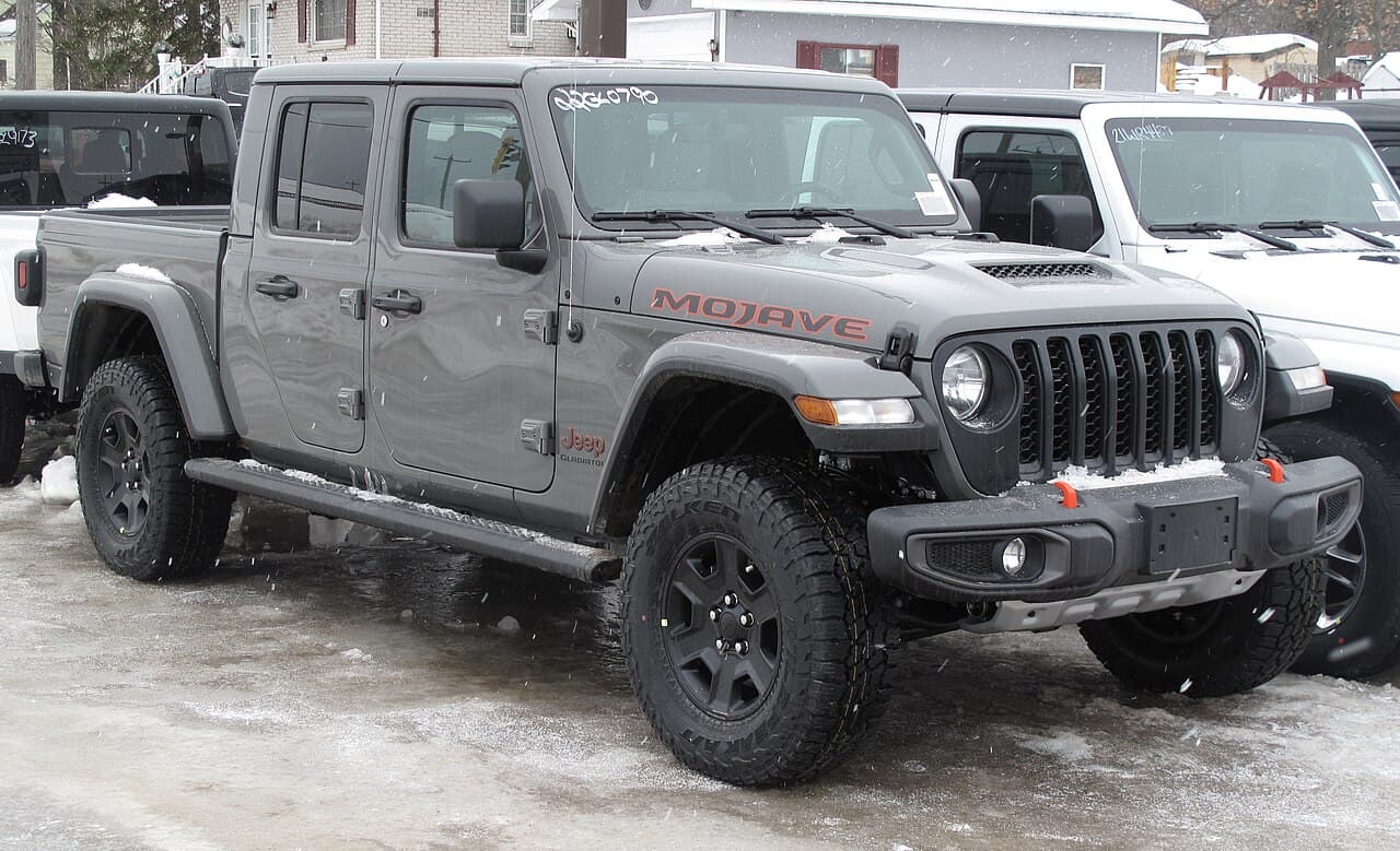 Jeep Gladiator, representative photo
