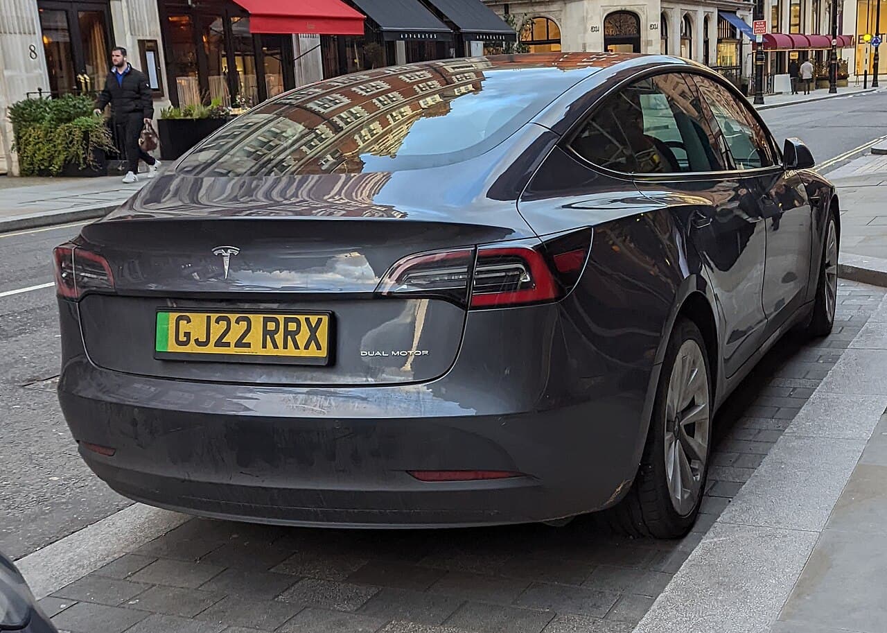 Tesla Model 3, representative photo