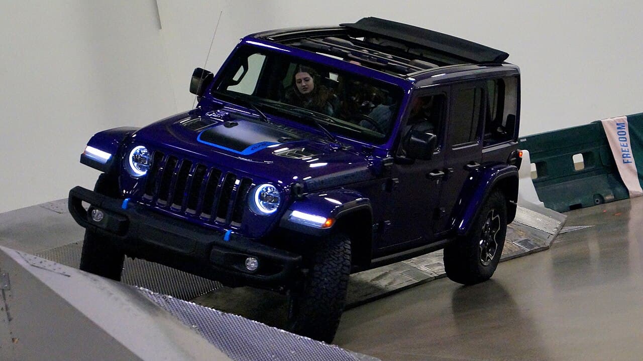 Jeep Wrangler, representative photo