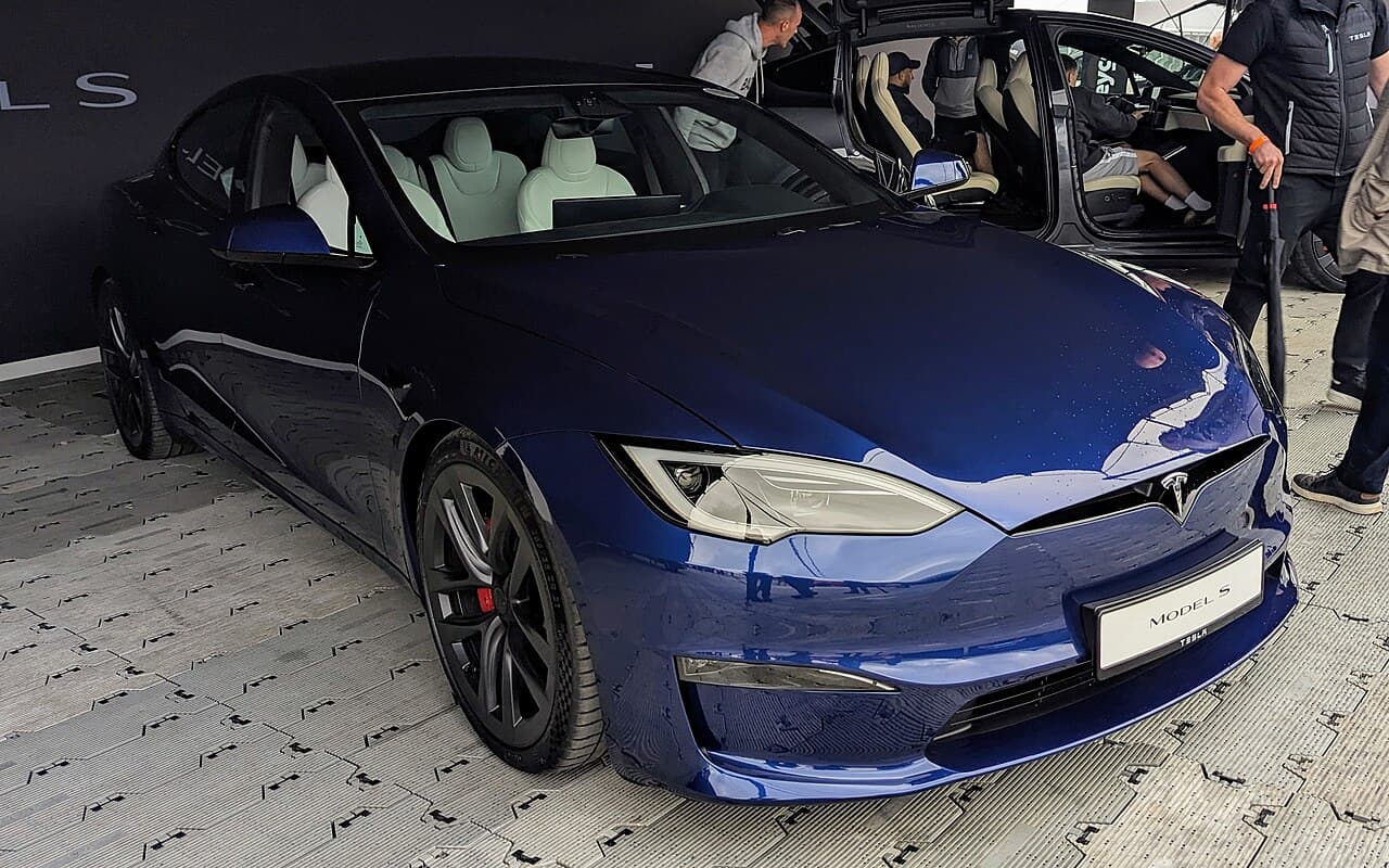 Tesla Model S, representative photo