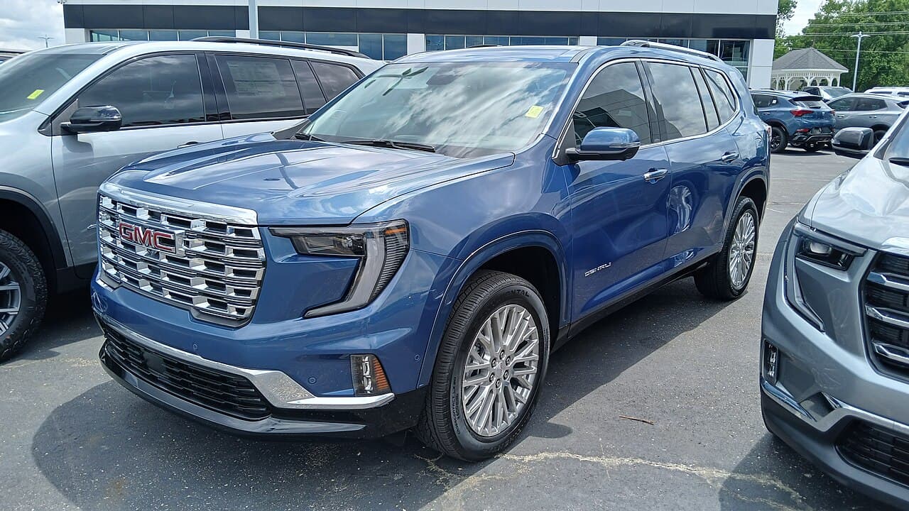 GMC Acadia, representative photo