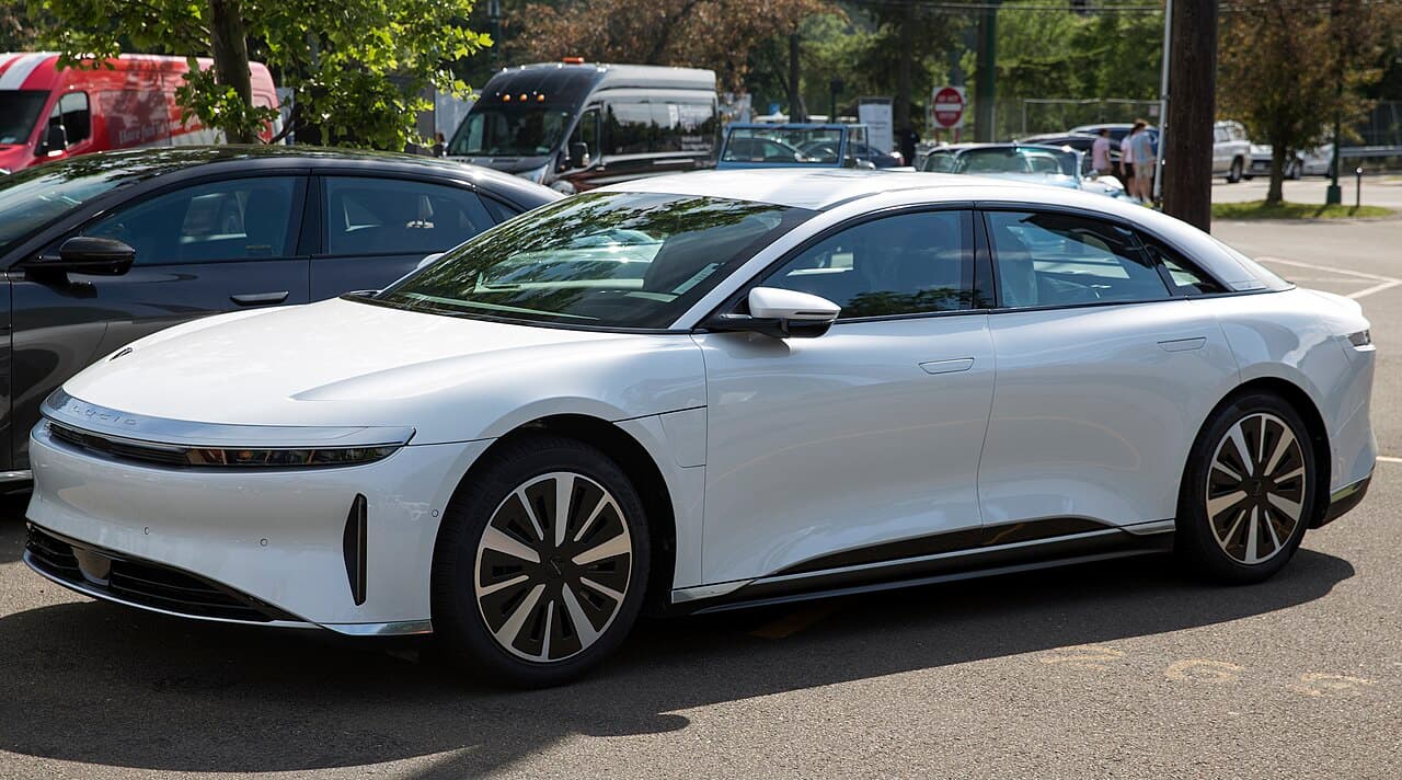 Lucid Air, representative photo