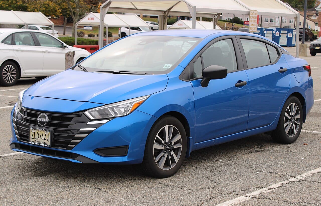 Nissan Versa, representative photo