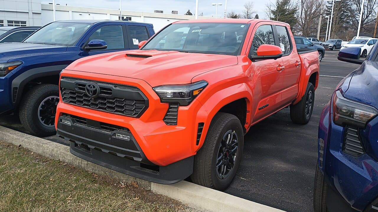 Toyota Tacoma, representative photo