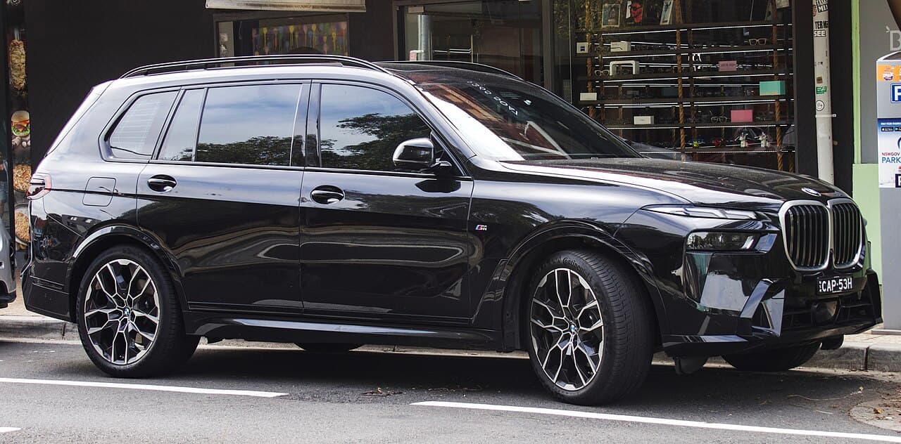 BMW X7, representative photo