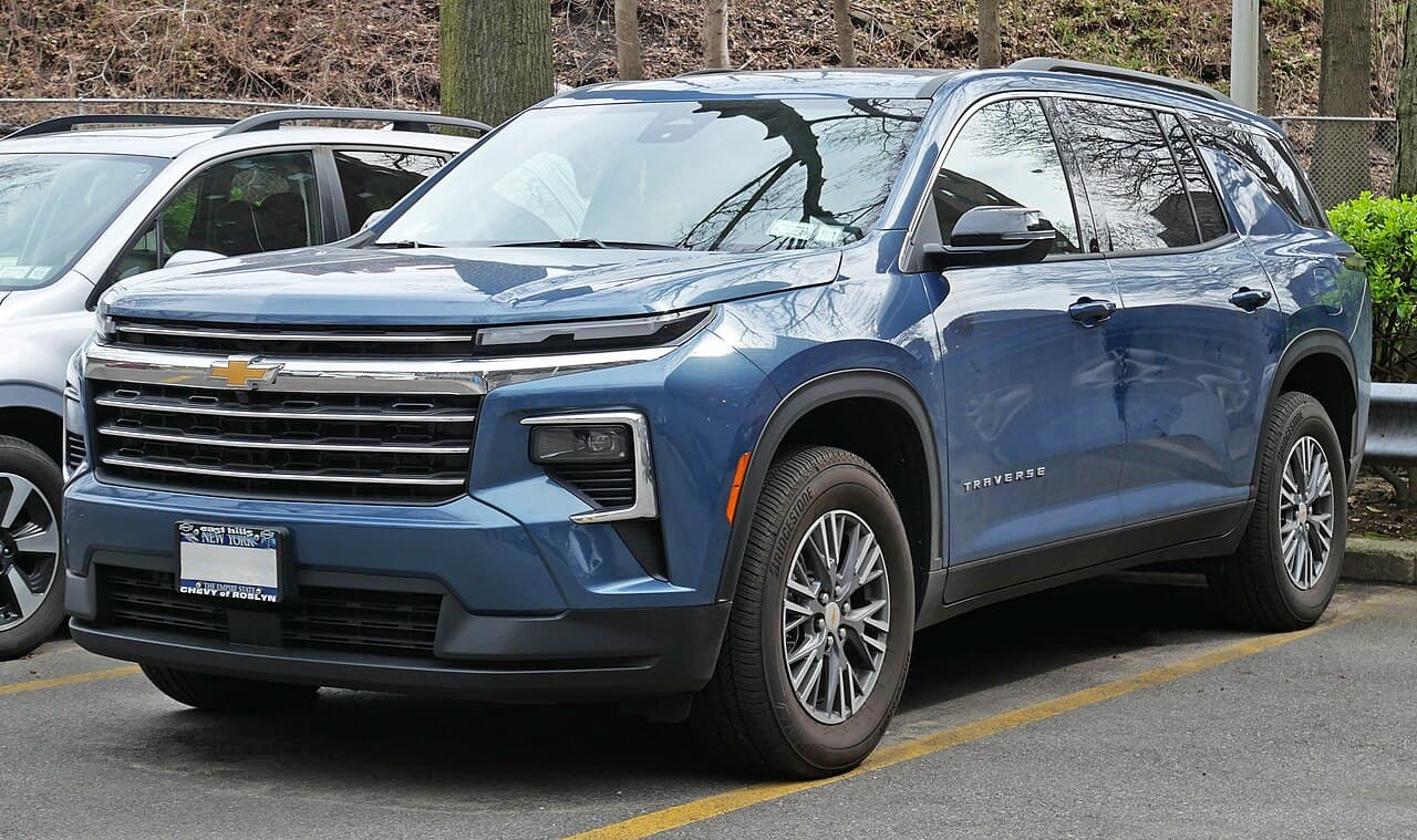 Chevrolet Traverse, representative photo